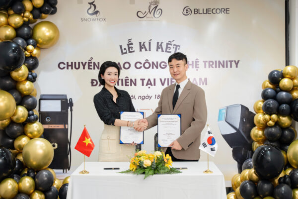 SnowFox và MBeauty đã chính thức ký kết chuyển giao công nghệ Trinity