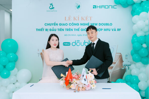 SnowFox và Dược sĩ Thu Beauty chính thức ký kết chuyển giao công nghệ New Doublo