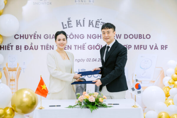 SnowFox chuyển giao New Doublo đến Mẹ Bông Spa