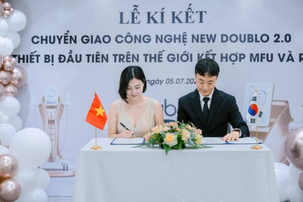 SnowFox và Skinspirit by LV chính thức ký kết chuyển giao công nghệ New Doublo 2.0